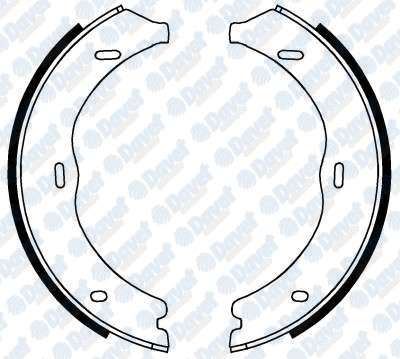 PBS 4109 El Fren Balatasi Pabuclu Viano W639 3.2-3.7cdi-2.2 4matic 3.0cdi 08-03-> Vito W639 119-122-123 180x